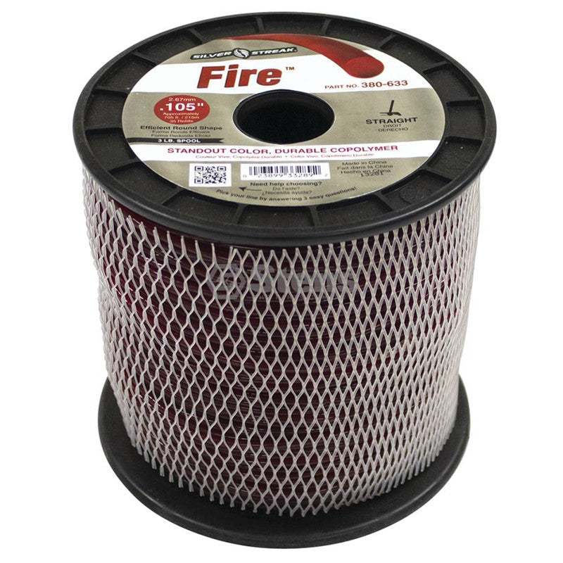 Stens 380-633 Silver Streak Fire Trimmer Line Echo 313105055 99969-2795 10503