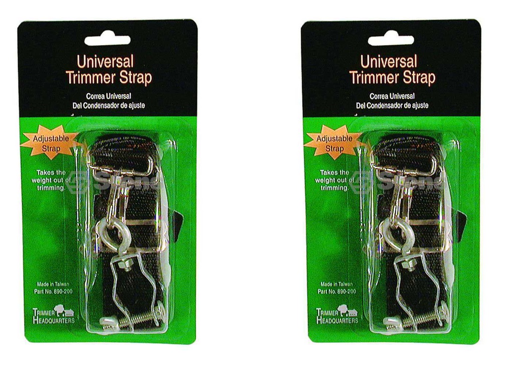 2 PK Stens 890-200 Trimmer Strap Fits gas and portable sprayers and leaf blowers