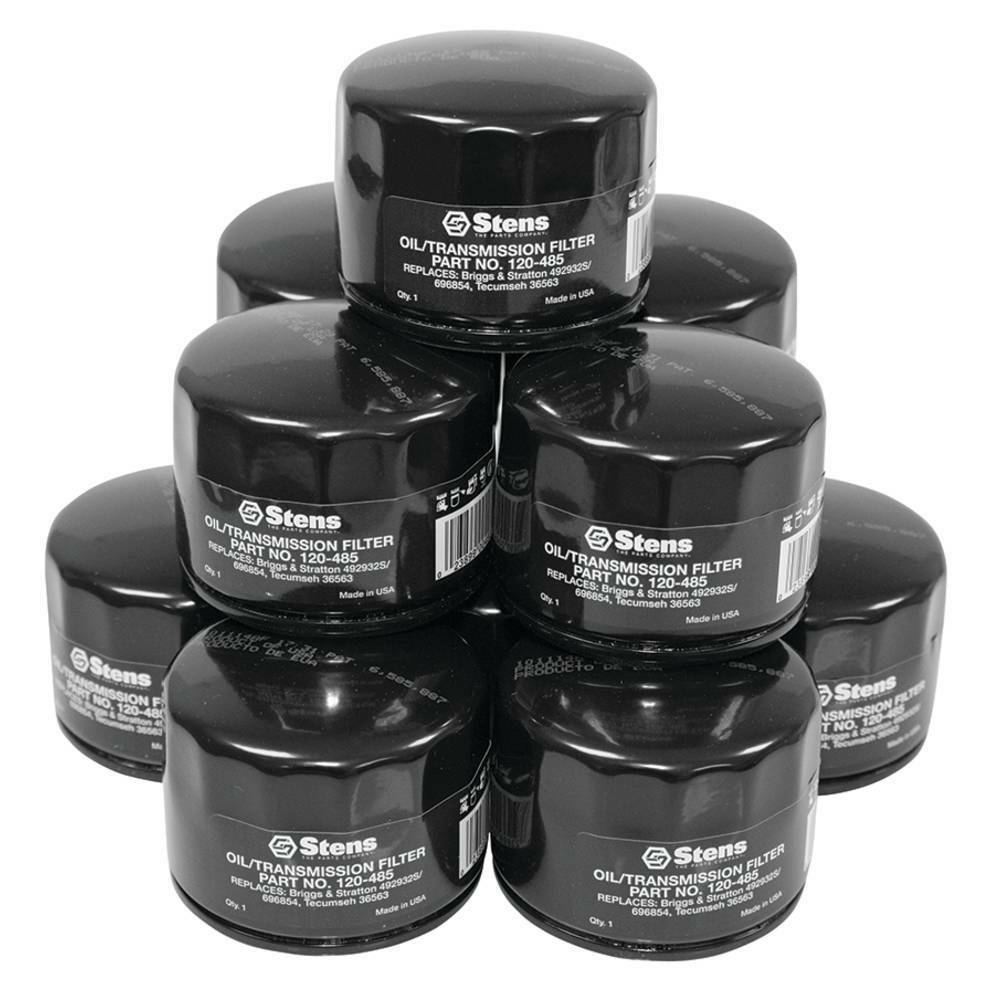 Stens 120-483 Oil Filter Shop Pack Husqvarna 531300938 531307043 531307389
