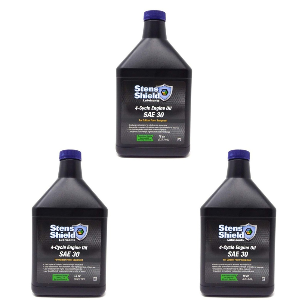 3 PK Stens 770-030 Shield 4-Cycle Engine Oil 770-031 770-032 770-033