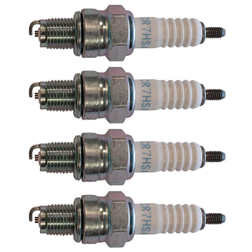 4 Pack of Stens 130-182 NGK Spark Plug NGK 4549 CR7HSA OEM Replacement