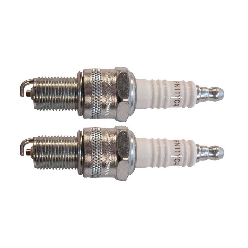 2 PK Stens 130-595 Champion Spark Plug 322 RN11YC4 SPSCR11 130-208 130-930