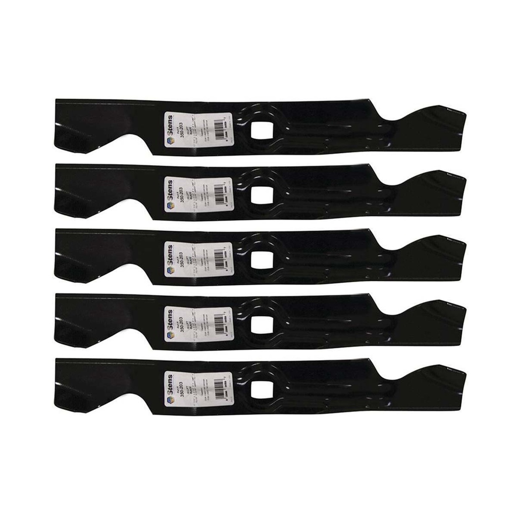 5 PK Stens 335-943 Medium-Lift Blade Fits MTD 742-0520 742-0620 942-0620