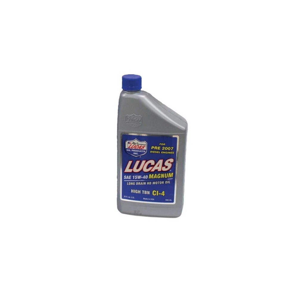 1 PK Stens 051-547 Lucas Oil Magnum High TBN Motor Oil 10075 SAE