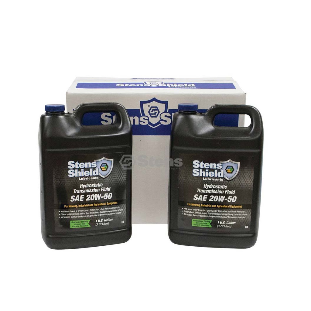 4 Pack of Stens 770-738 Shield Hydrostatic Transmission Fluid SAE 20W-50