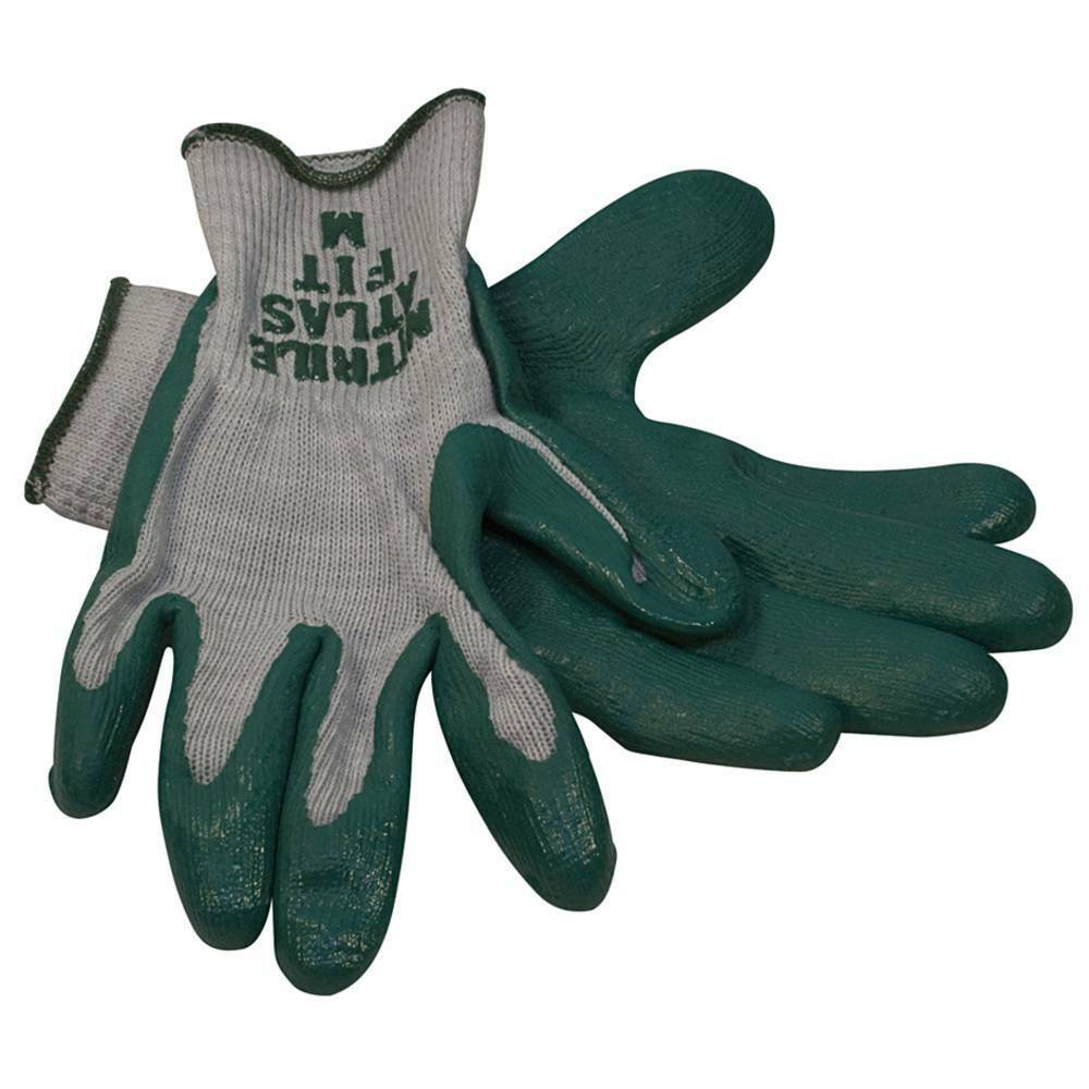 Stens 751-043 Glove Nitrile Palm coating textured grip Machine washable Medium
