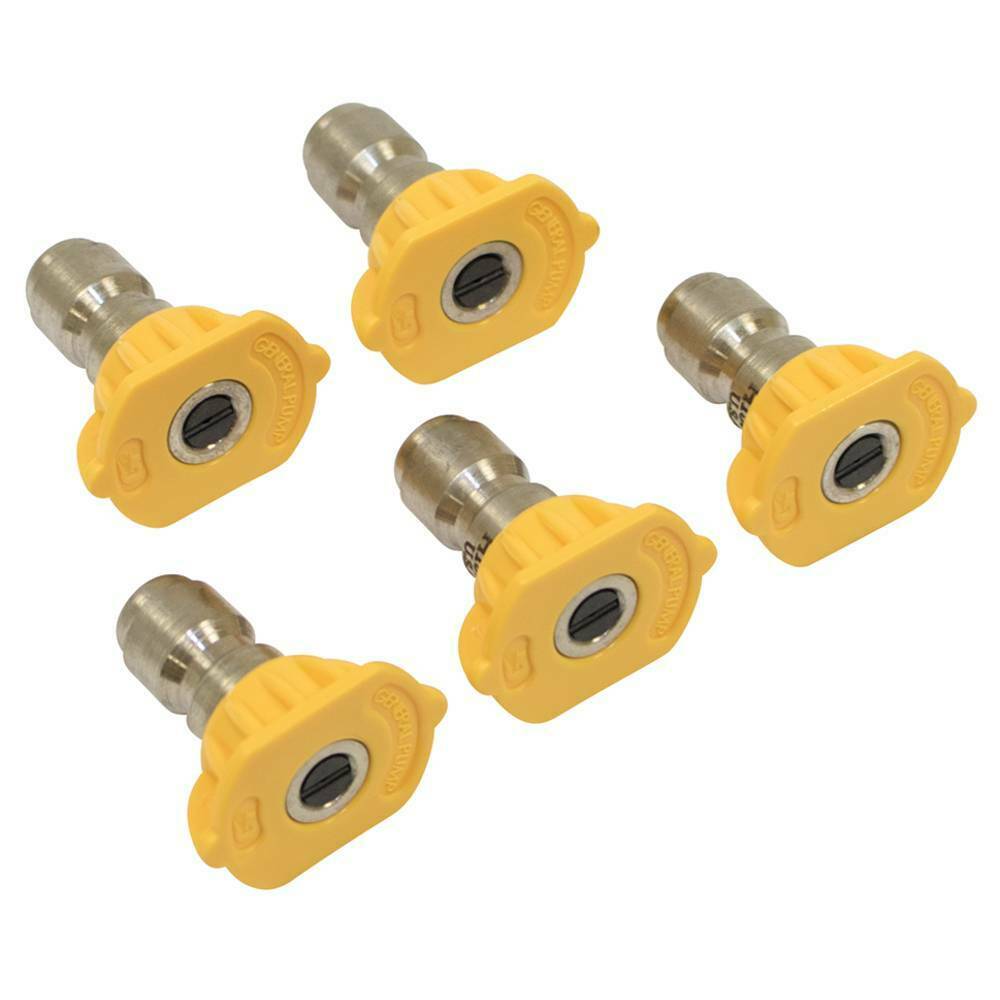 Stens 758-060 General Pump Spray Nozzle Set 3.0 Size Yellow SHC15030Q 5 Pack