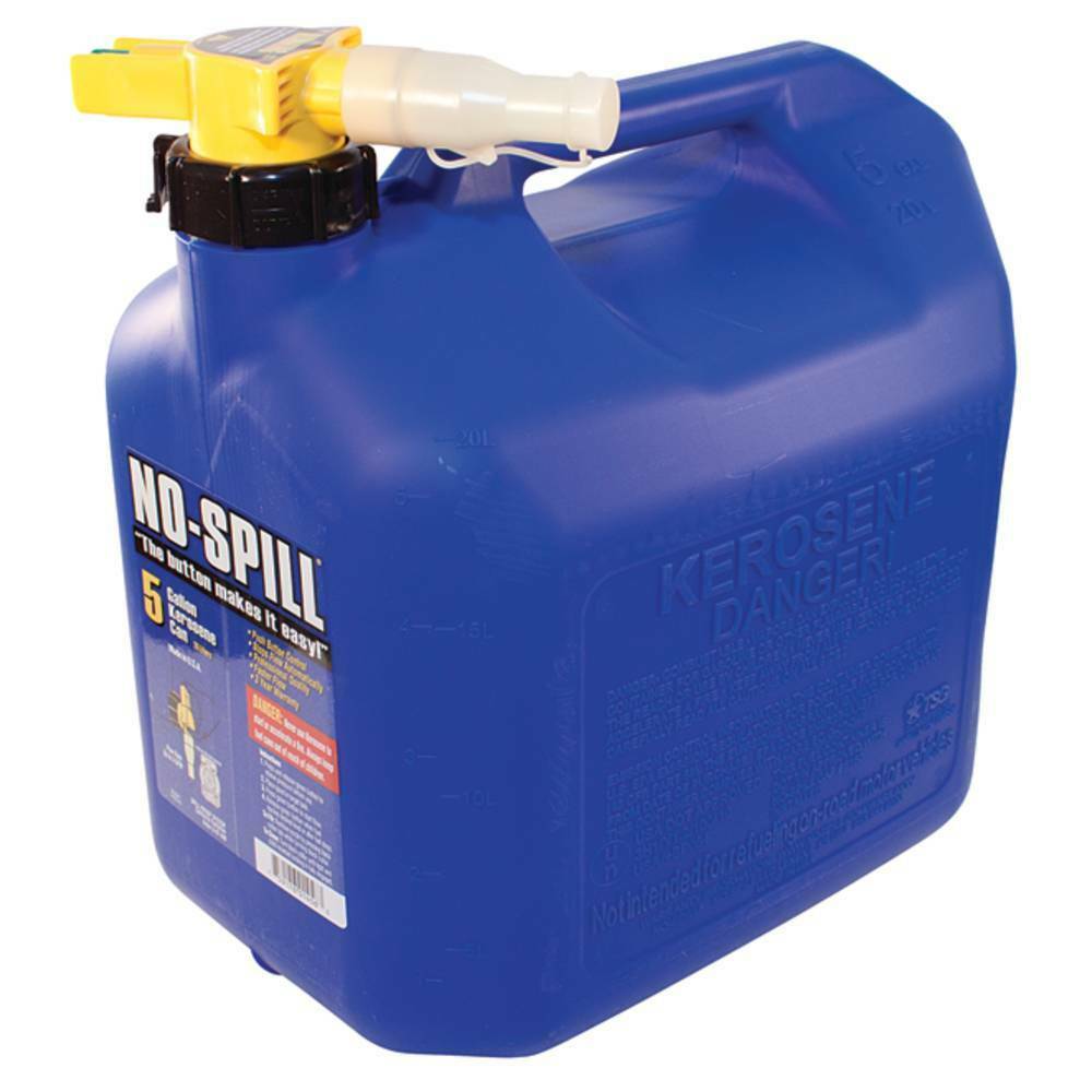 Stens 765-106 No-Spill 5 Gallon Kerosene Can 1456 Toro 127-3203 765-110