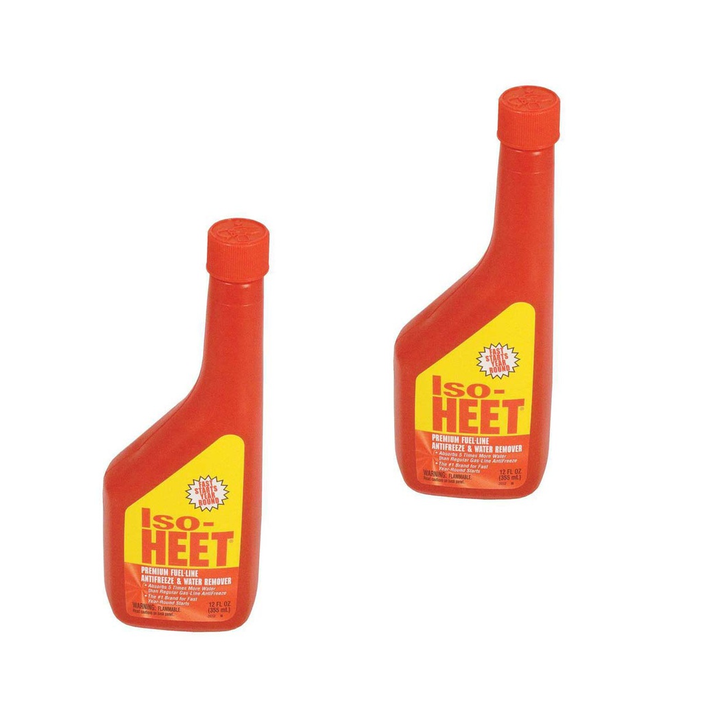 2 Pack of Stens 770-196 Gold Eagle ISO Heet Anti-Freeze 12 oz. bottle