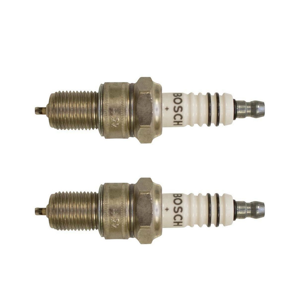 2 PK Stens 130-193 Bosch Spark Plug 7506 7907 WR8DCW WR8DCX Resistor