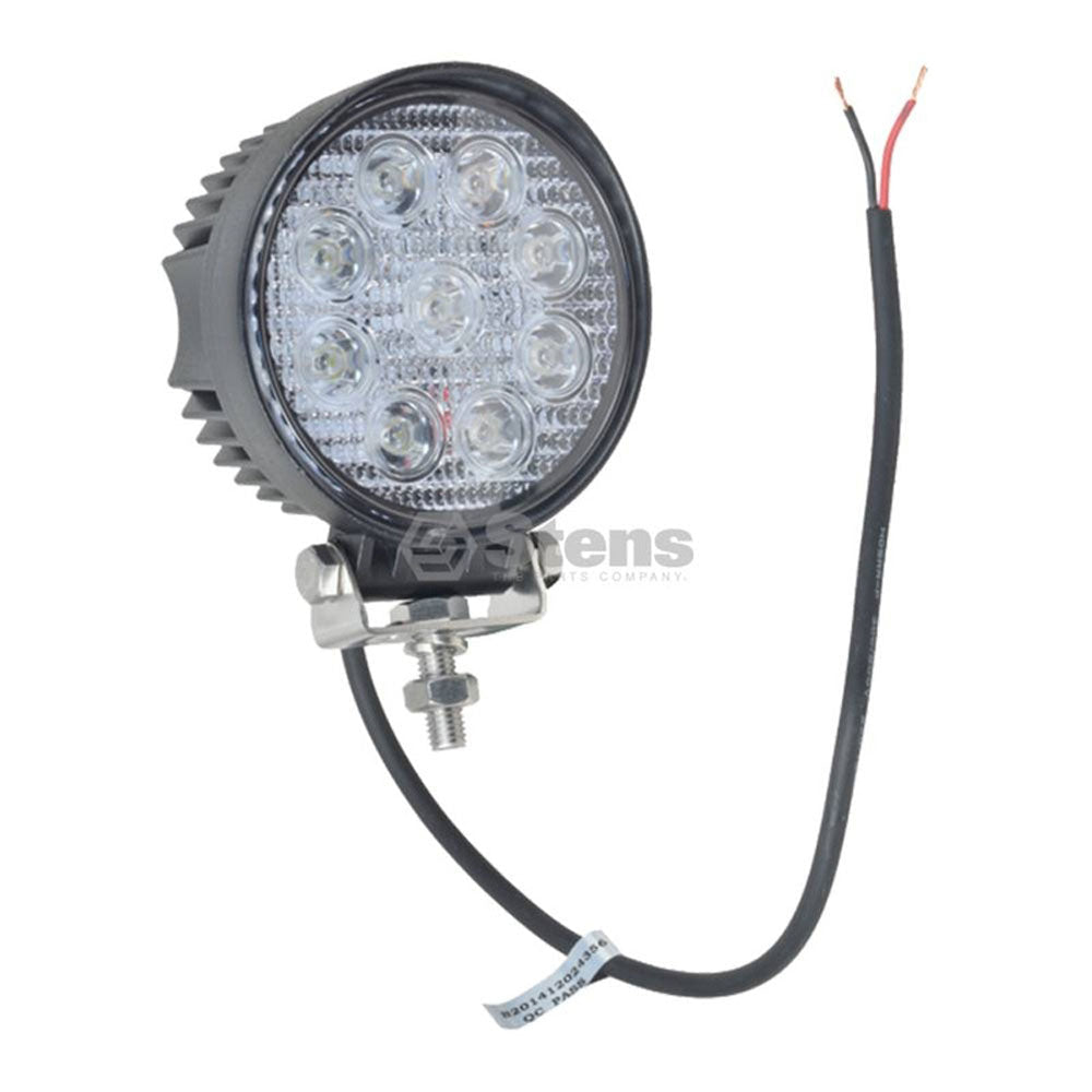 Stens 3000-2088 Atlantic Quality Parts Work Light 12-24 Volt 9 LED flood