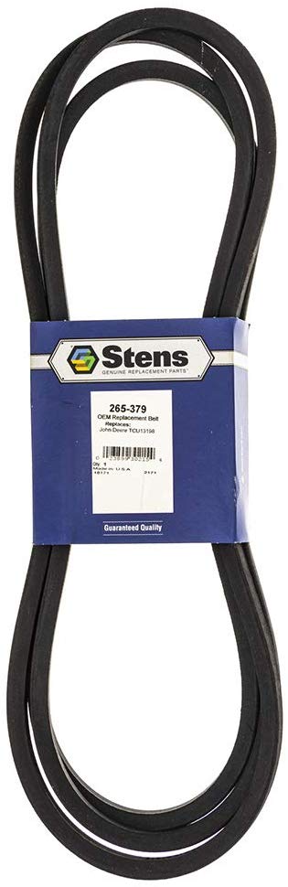 Stens 265-379 OEM Replacement Belt Aftermarket Part  John Deere TCU13198