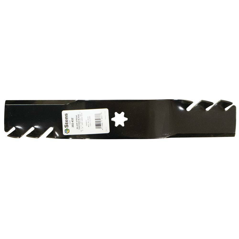 Stens 302-432 Silver Streak Toothed Blade Fits MTD: 742-0612  742-0612A
