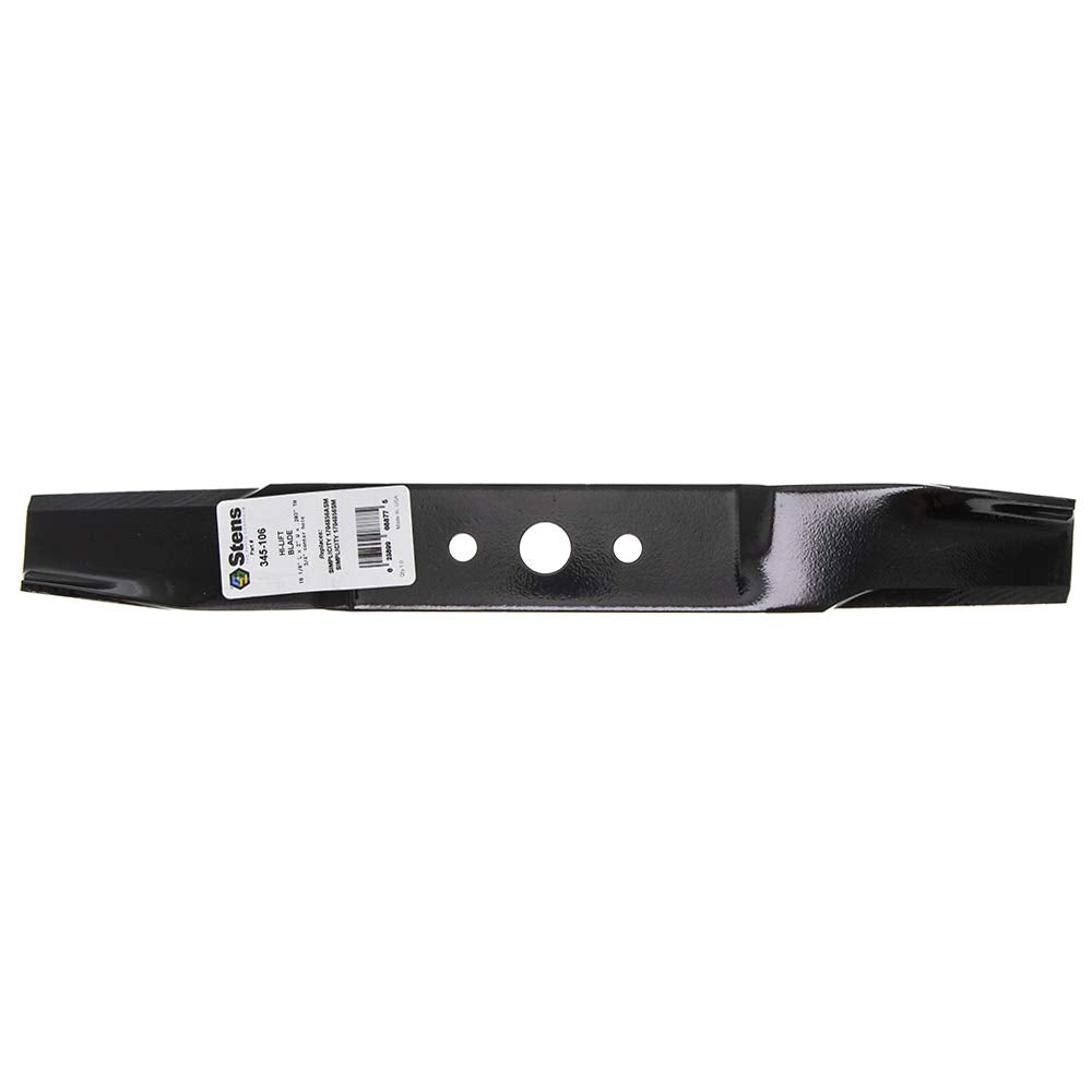 Stens 345-106 Hi-Lift Blade Fits Simplicity 1704856  1704856A  1704856ASM