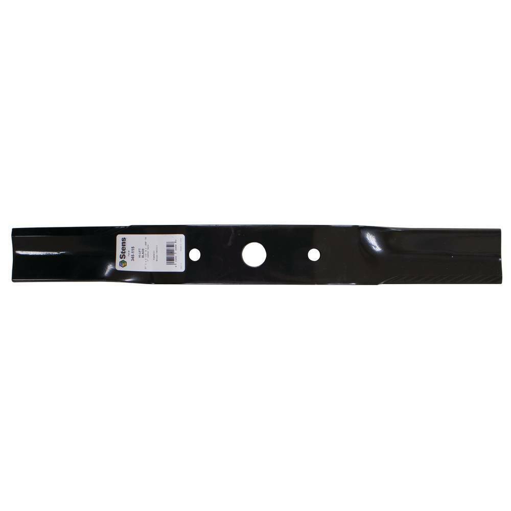Stens 345-115 Hi-Lift Blade Fits Woods 1001513  1001513BLK  1001513KT