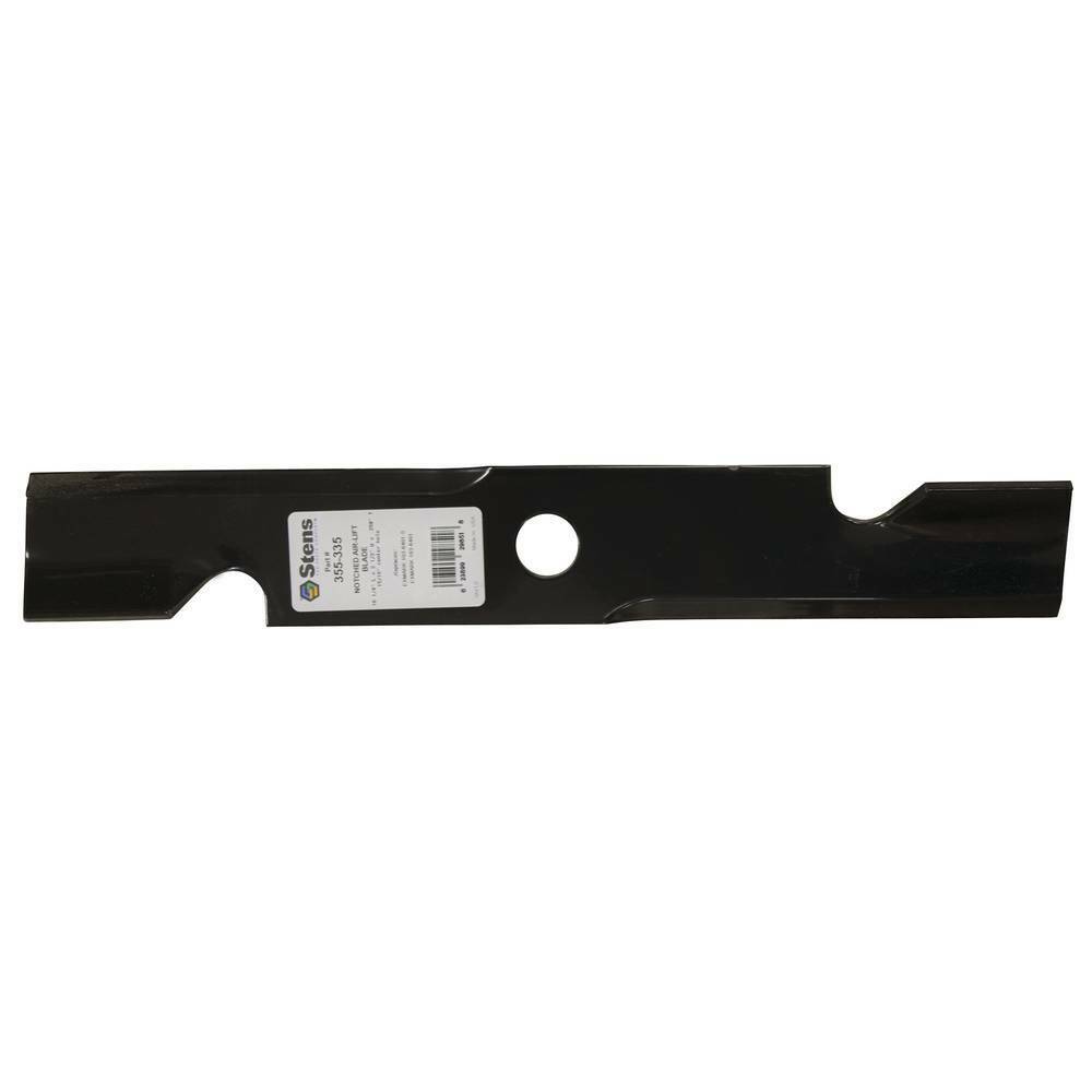 Stens 355-335 Notched Air-Lift Blade Fits Exmark 103-6401  103-6401-S