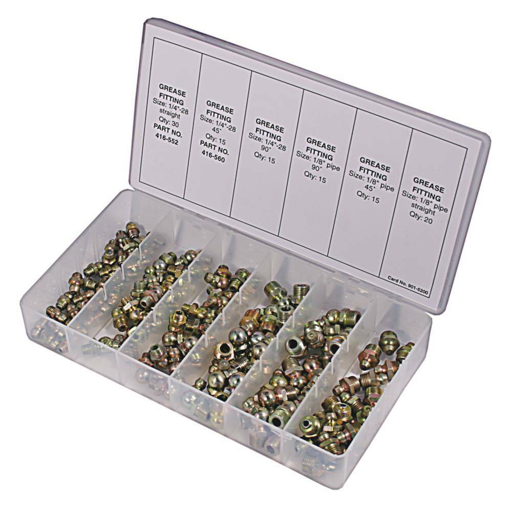 Stens 415-190 Grease Fitting Kit Includes 110 pieces Lawnmower