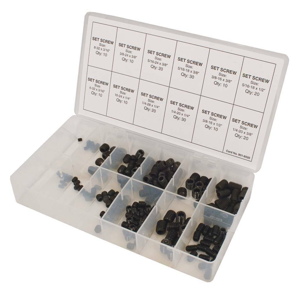 Stens 415-323 Metal Set Screw Kit  Includes 200 pieces Lawnmower