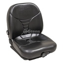 Stens 420-700 Low Profile Suspension Seat Waterproof black vinyl trim
