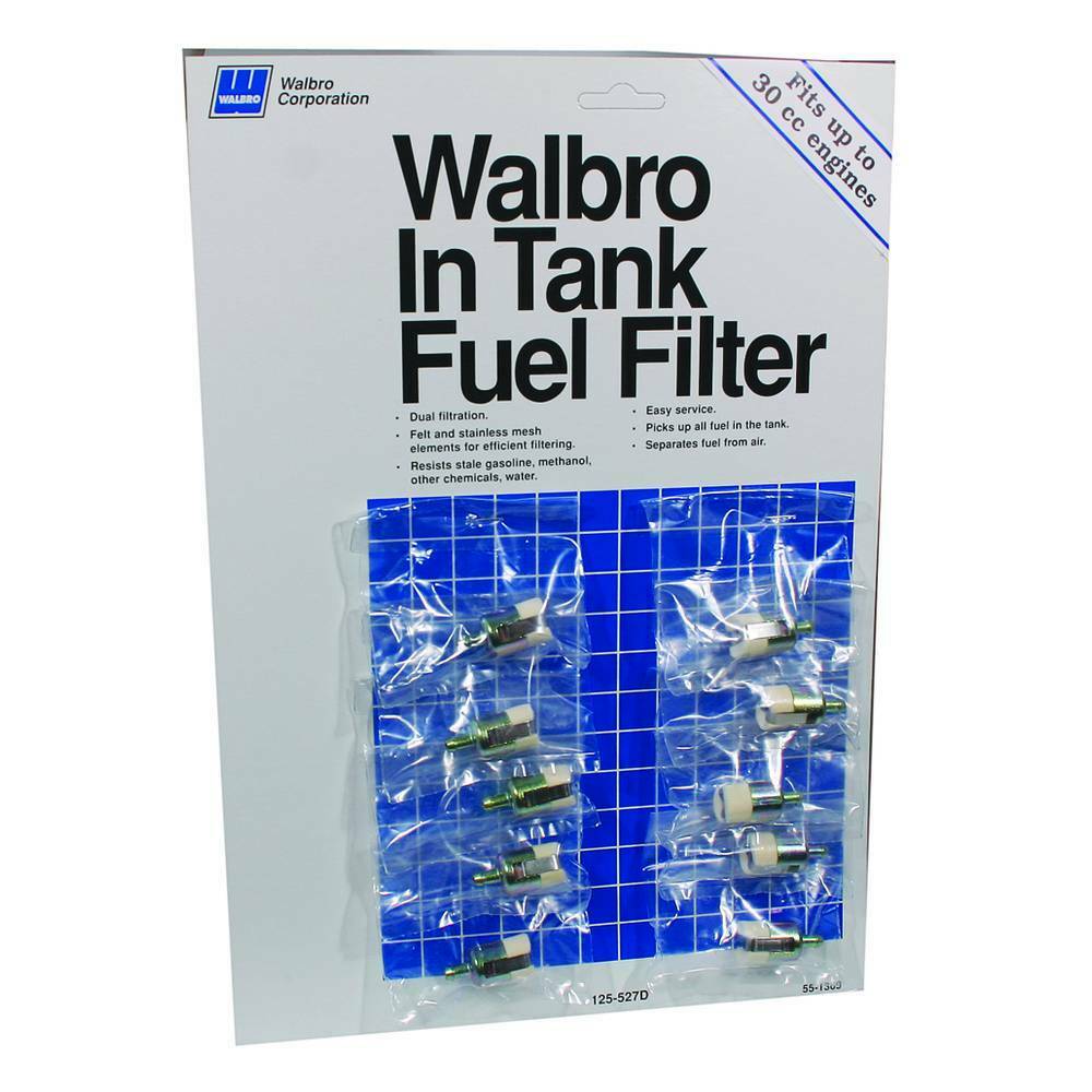 Stens 610-125 Walbro OEM Fuel Filter Display Fits 125-527D  125-527D-1