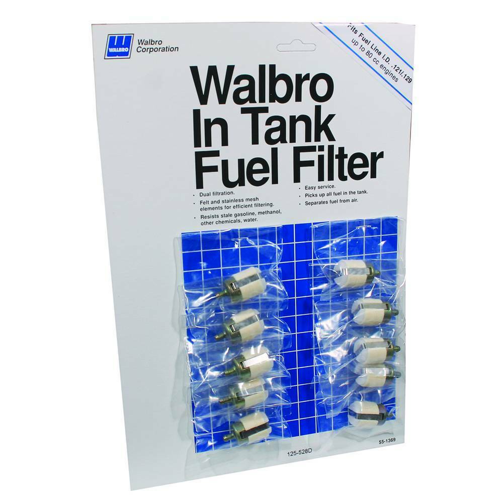 Stens 610-129 Walbro OEM Fuel Filter Display Fits  125-528D  125-528D-1