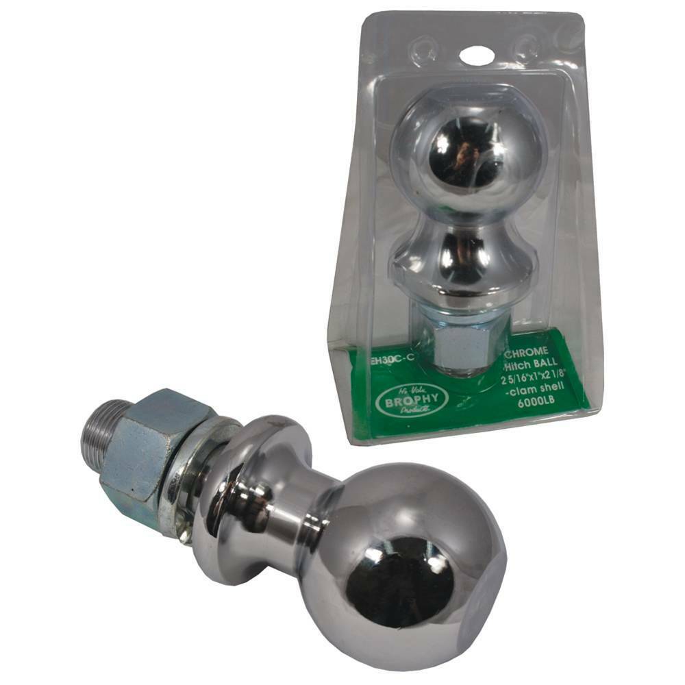Stens 756-018 Ball Hitch Diameter 2 5/16 inch 6 000 lb. capacity OD 1 inch