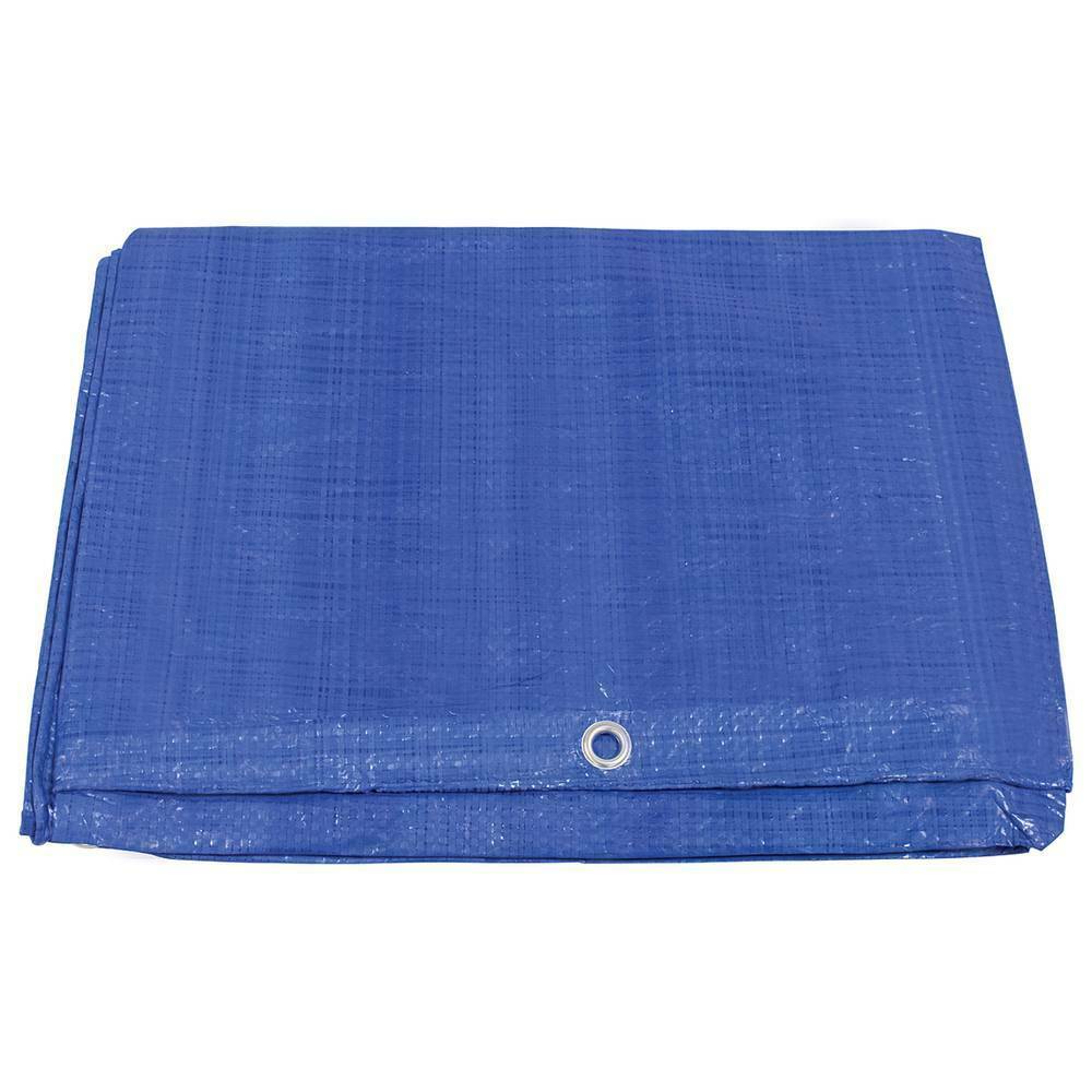 Stens 756-132 Tarp 8 Feet  10 Feet All Purpose Tarp  Blue polyethylene