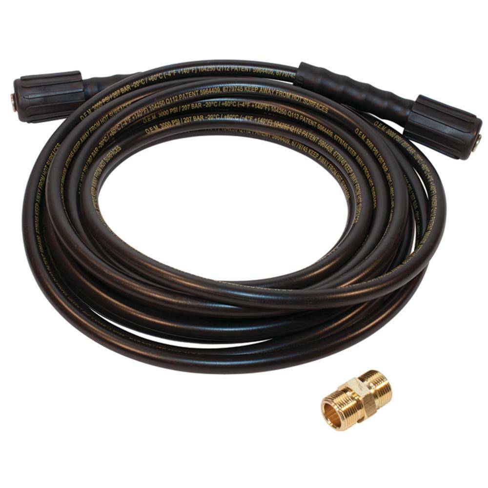 Stens 758-701 Pressure Washer Hose 25 Feet  3000 PSI  1/4 inch Inlet