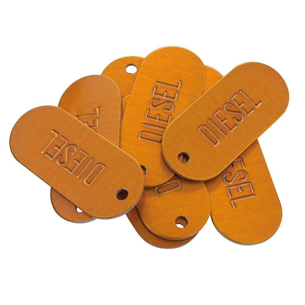 Stens 765-401 Trimmer Trap Diesel Tags Package of 10  For every tool