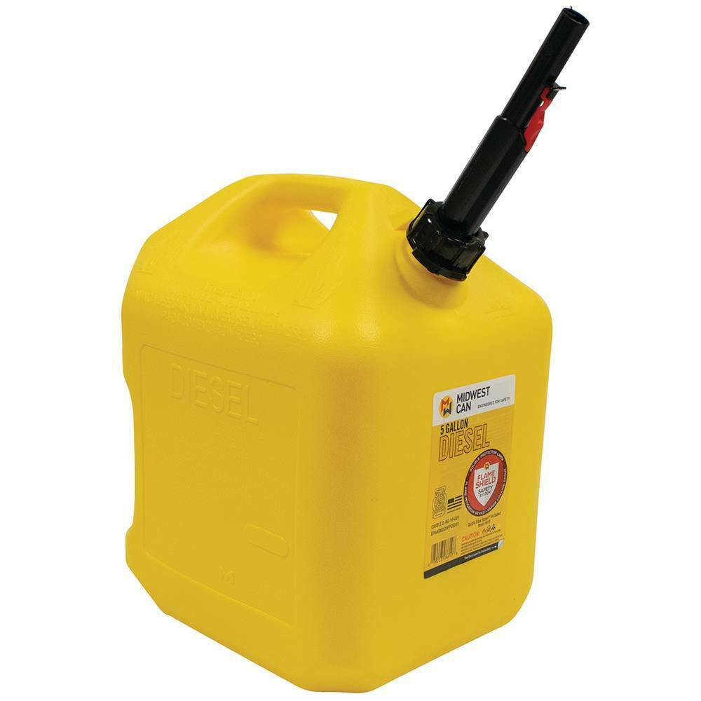 Stens 765-512  765-508  5 Gallon Plastic Diesel Fuel Can use with 765-510