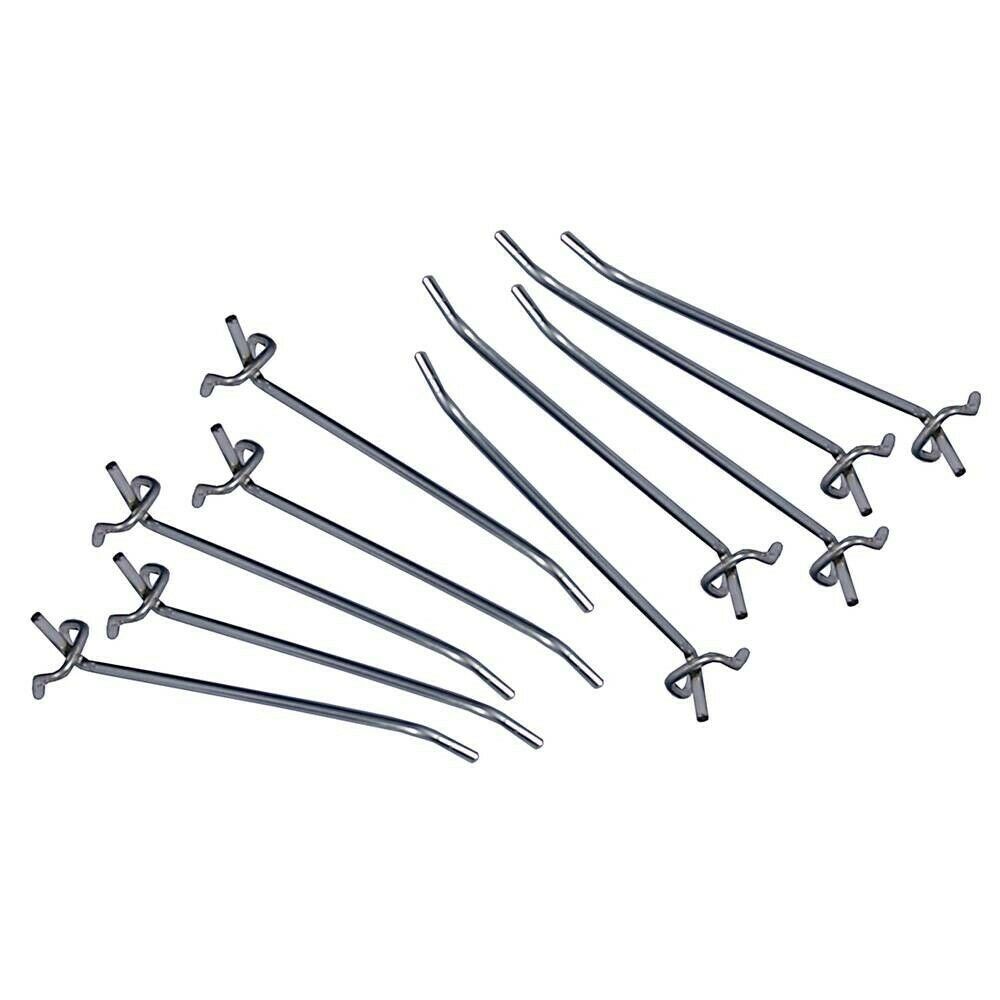Stens 785-031  6 inch Pegboard Hook Package of 10  Fits 1/4 inch  larger