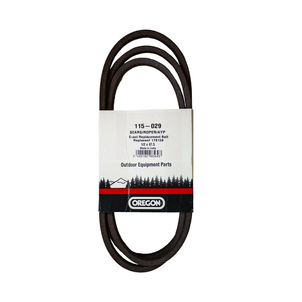 Oregon BELT AYP 178138 1/2 X 87-5/8 15-029 Genuine Lawnmower