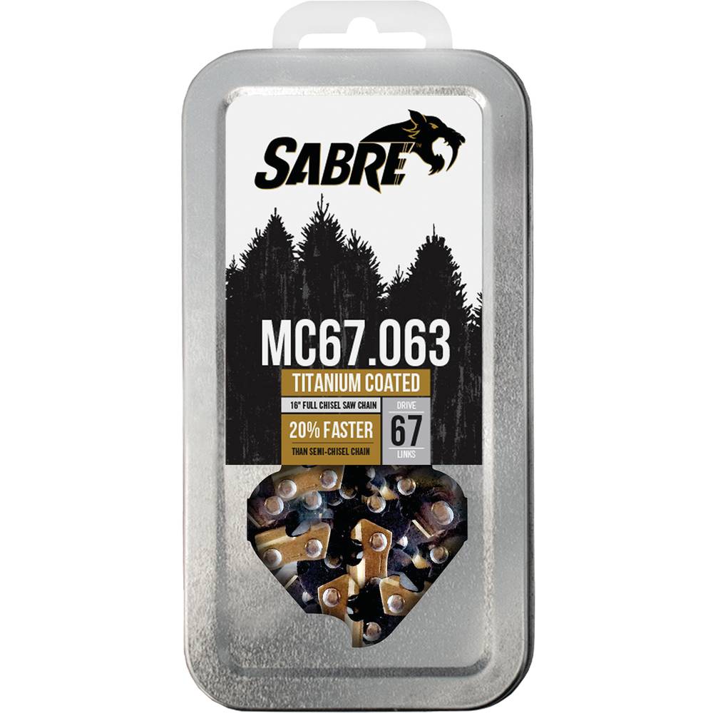 Stens  099-1676   
 Sabre Titanium Chain Pre-Cut Loop 67 DL