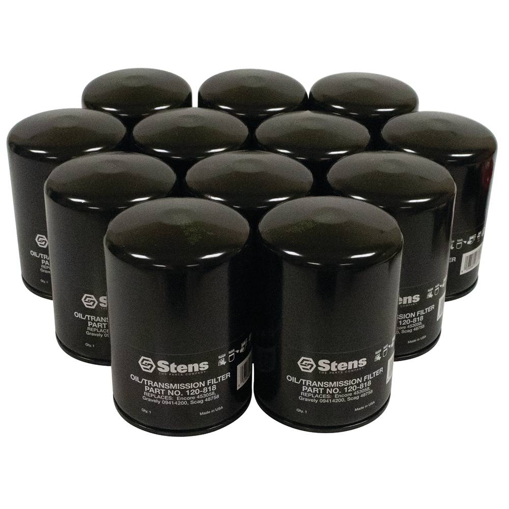 Stens  120-818-12   
 Stens Transmission Filter Shop Pack