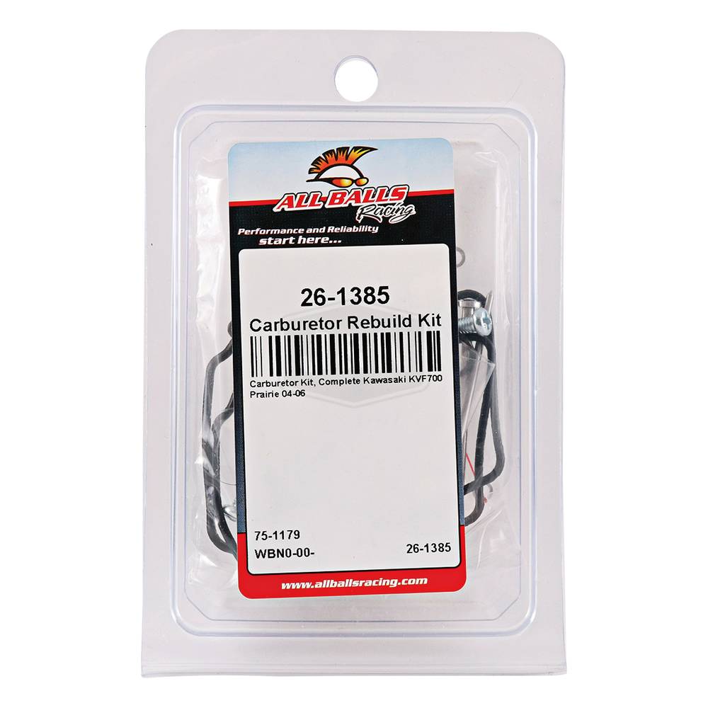 Stens  26-1385   
 All Balls Racing Carburetor Rebuild Kit