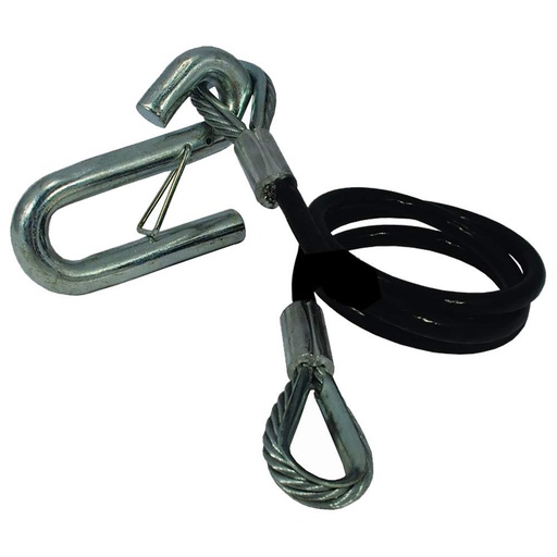 [ST-756-102] Stens 756-102 Trailer Safety Cable S hook 7 000 lb. Weight Capacity