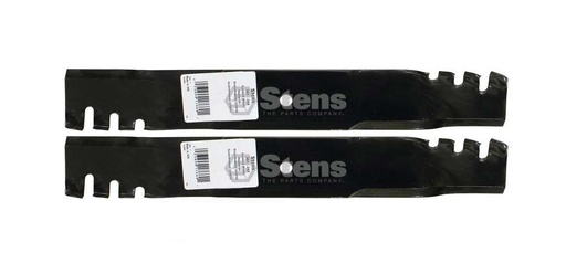 [ST-302-244-2] 2 Pack of Stens 302-244 Silver Streak Toothed Blade Grasshopper 320236 320237