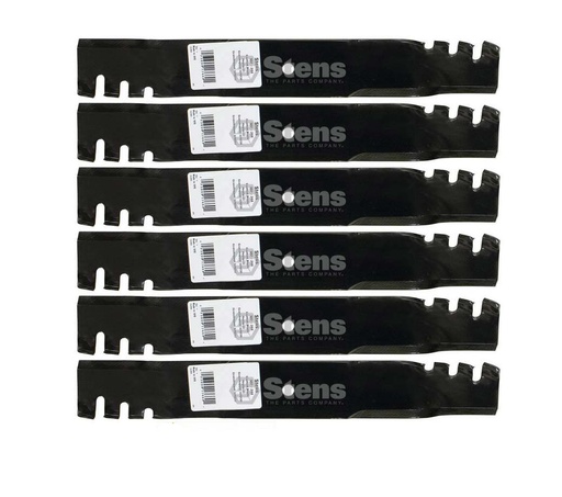 [ST-302-244-6] 6 Pack of Stens 302-244 Silver Streak Toothed Blade Grasshopper 320236 320237