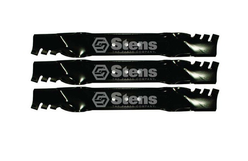 [ST-302-268-3] 3 Pack of Stens 302-268 Mower Silver Streak Toothed Blade Snapper 1-7002
