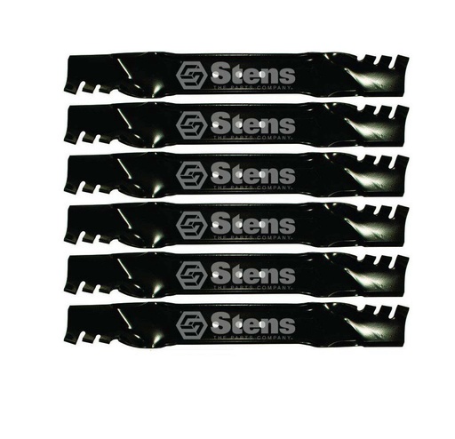 [ST-302-268-6] 6 Pack of Stens 302-268 Mower Silver Streak Toothed Blade Snapper 1-7002