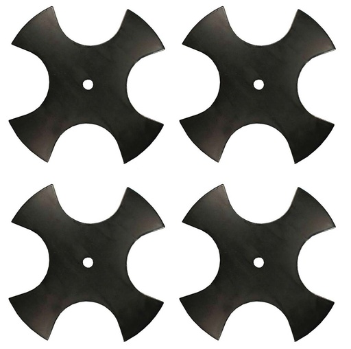 [ST-375-311-4] 4 Pack of Stens 375-311 Star Edger Blade Lesco 050568 OEM Replacement