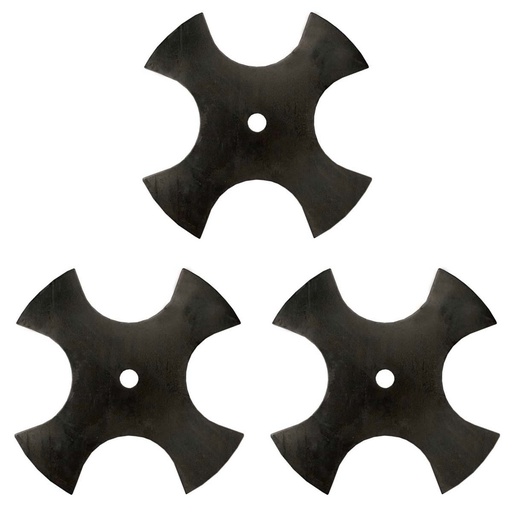 [ST-375-485-3] 3 Pack of Stens 375-485 Star Edger Blade Lesco 050569 Trail Mate OEM Replacement