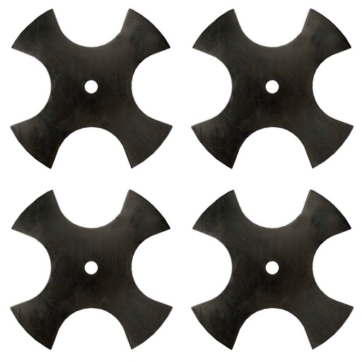 [ST-375-485-4] 4 Pack of Stens 375-485 Star Edger Blade Lesco 050569 Trail Mate OEM Replacement