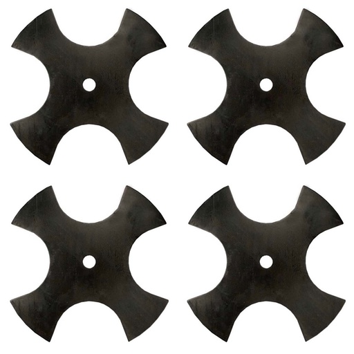 [ST-375-485-4] 4 Pack of Stens 375-485 Star Edger Blade Lesco 050569 Trail Mate OEM Replacement