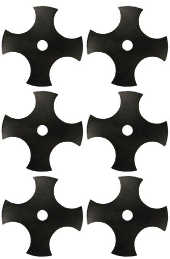 [ST-375-525-6] 6 Pack of Stens 375-525 Star Edger Blade Echo PE2000 PE2400 OEM Replacement