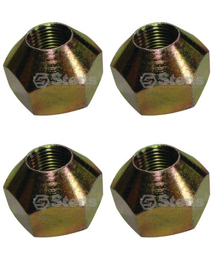 [ST-1908-0001-4] 4 Pack of Stens 1908-0001 Atlantic Quality Parts Wheel Nut Kubota 35707-49170