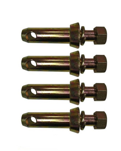 [ST-3013-1302-4] 4 Pack of Stens 3013-1302 Atlantic Quality Parts Lower Link Pin Massey Ferguson