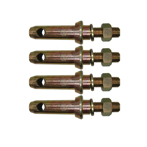 [ST-3013-1307-4] 4 Pack of Stens 3013-1307 Atlantic Quality Parts Lower Link Pin Other OEMS P7247