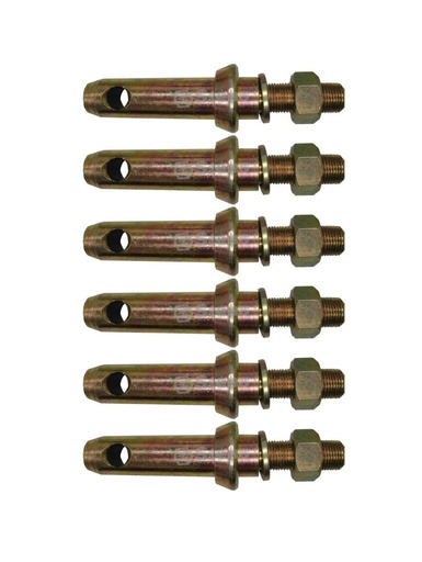 [ST-3013-1307-6] 6 Pack of Stens 3013-1307 Atlantic Quality Parts Lower Link Pin Other OEMS P7247