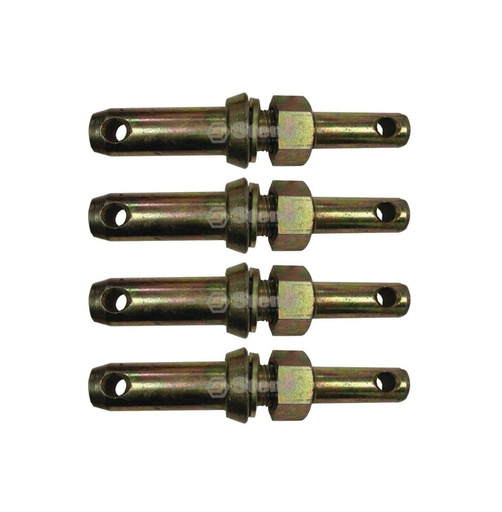 [ST-3013-1313-4] 4 Pack of Stens 3013-1313 Atlantic Quality Parts Lower Link Pin Other OEMS P7249